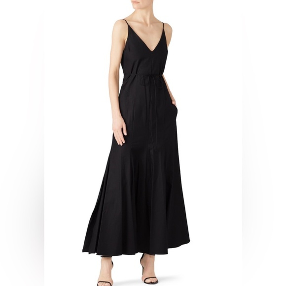 Khaite Blair Tie Back Dress